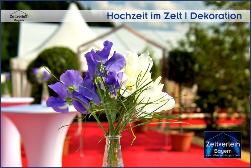Hochzeit im Zelt von Zeltverleih Oberbayern