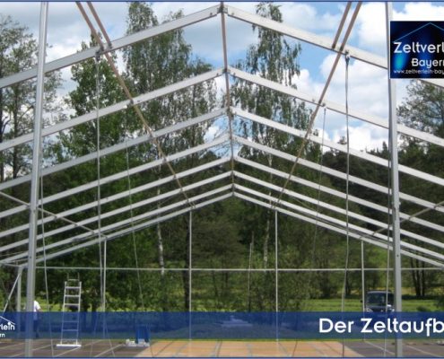 Hochzeit im Zelt von Zeltverleih Oberbayern