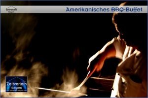 Amerikanisches BBQ Zeltverleih Oberbayern
