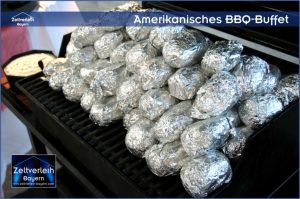 Amerikanisches BBQ Zeltverleih Oberbayern