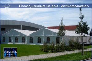 Firmenjubiläum im Zelt Zeltverleih Oberbayern