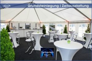 Grundsteinlegung BMW Zeltverleih Oberbayern