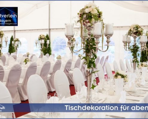 VIP-Hochzeit im Zelt von Zeltverleih Oberbayern