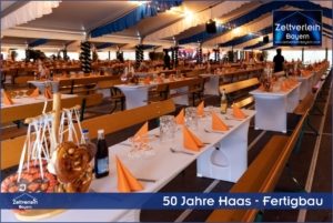 Zeltverleih + Catering in Niederbayern, Falkenberg Eggenfelden, Rottal-Inn