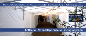 Zeltverleih + Catering Niederbayern, Oberbayern, Schwaben, Oberpfalz, Franken