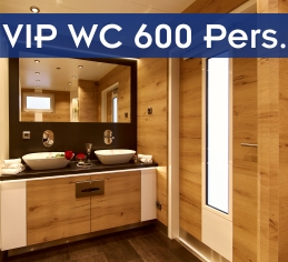 Exklusive Sanitärlösungen für Großveranstaltungen in Bayern.