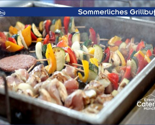 Sommerliches Grillbuffet Catering Oberbayern